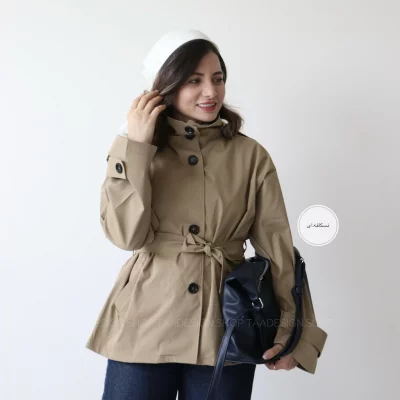 ترنچ کت مدل مولینا