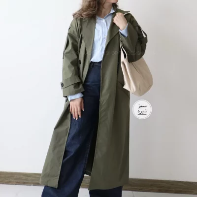 ترنچ کت مدل دلایا