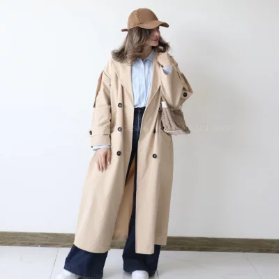 ترنچ کت مدل دلایا