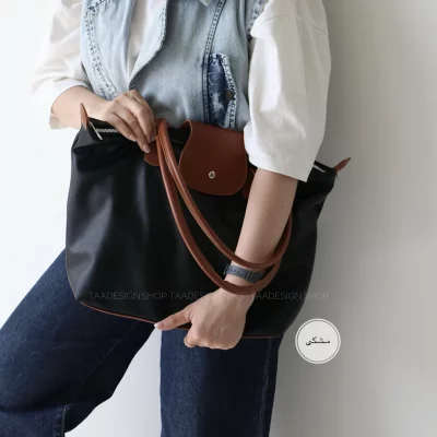 کیف زنانه بزرگ مدل شارلوت چرمی