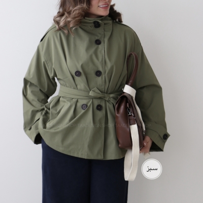 ترنچ کت مدل مولینا