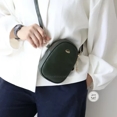 کیف زنانه دوشی - پاسپورتی مدل میرنا