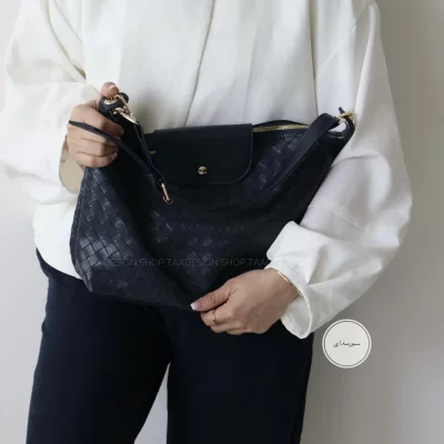 کیف زنانه بزرگ مدل نیلو خشتی