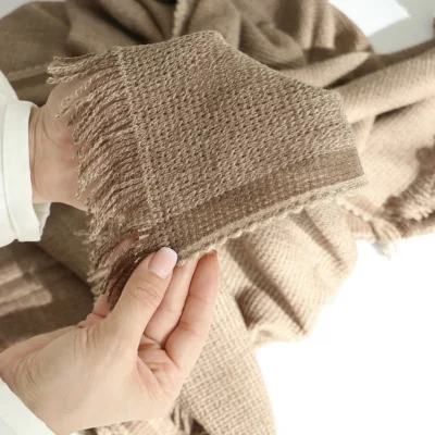 شال بافت  پاییزی مدل یوکا