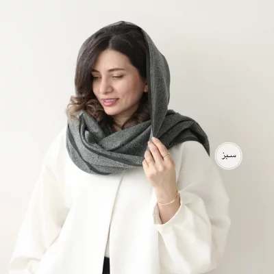 شال مخمل کبریتی پاییزی مدل زاموفیلیا