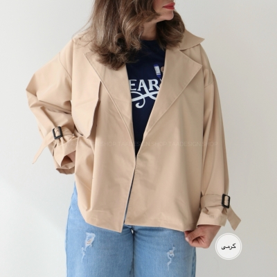 ترنچ کت مدل فرگل