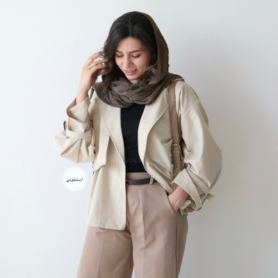 ترنچ کت مدل فرگل