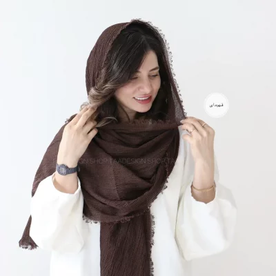 شال پاییزی مدل لاله