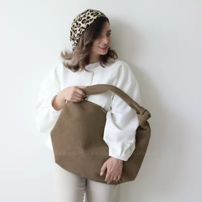 کیف زنانه بزرگ جیر مدل باماها