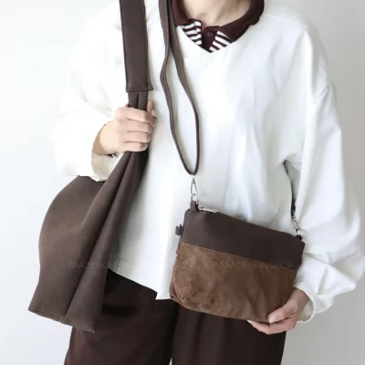 کیف زنانه بزرگ جیر مدل طوبی