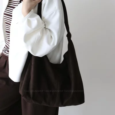 کیف بزرگ دانشجویی مدل رومال جیر سوییت