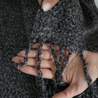 بیگ اسکارف برفکی مدل نخل