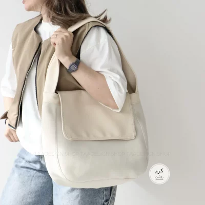 کیف زنانه بزرگ مدل آرالیا جیر