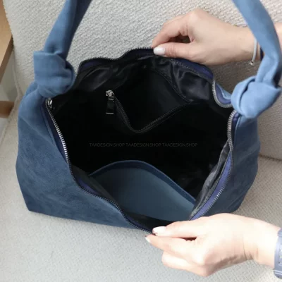 کیف زنانه بزرگ مدل رامیل جیر