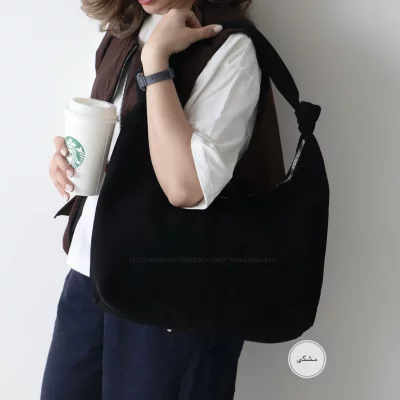 کیف زنانه بزرگ مدل رامیل جیر