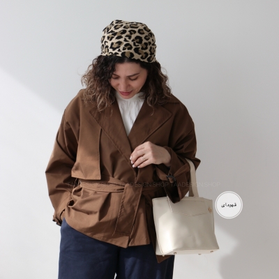 ترنچ کت مدل فرگل