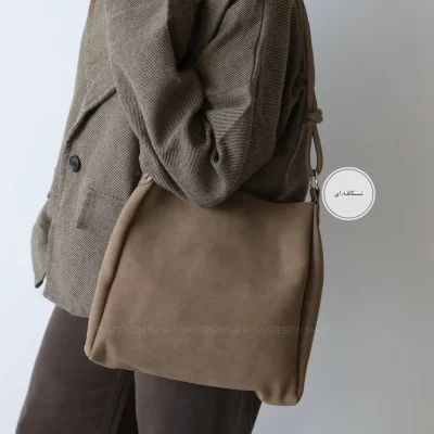 کیف زنانه بزرگ مدل سوزان جیر