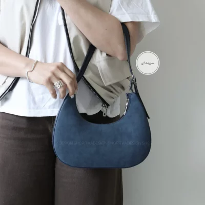 کیف زنانه دوشی_دستی مدل رانجی جیر