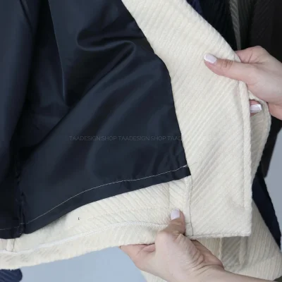 کت پشمی مدل اسپرسو