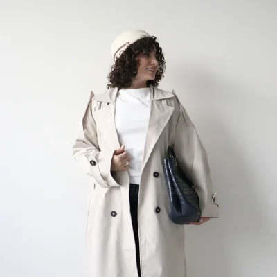 ترنچ کت مدل دلیسا