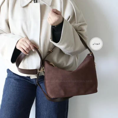 کیف زنانه جیر سامبا دوشی - دستی مدل انیگما