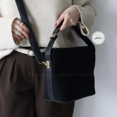 کیف زنانه جیر سامبا دوشی - دستی مدل انیگما