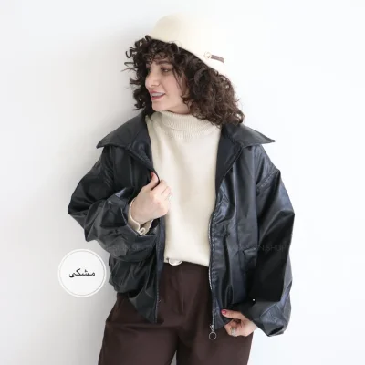 بامبر جکت  زنانه مدل اسپیرال