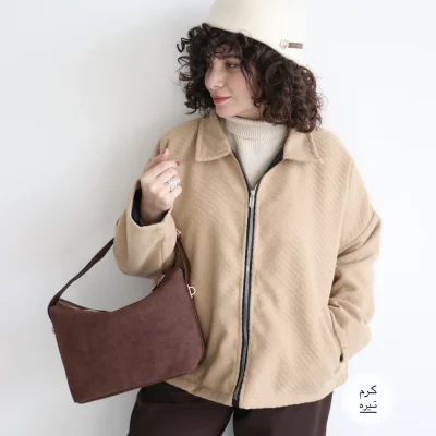 کت پشمی مدل براونی