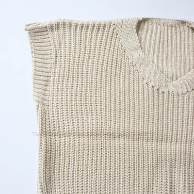 وست زنانه بافت مدل لانگو