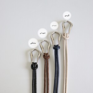 کمربند چرمی مات زنانه مدلbe7039