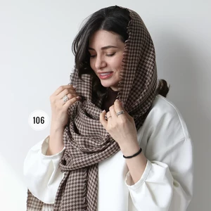 شال نخی مدل یاسمن