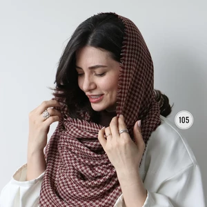 شال نخی مدل یاسمن