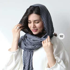 شال نخی مدل یاسمن