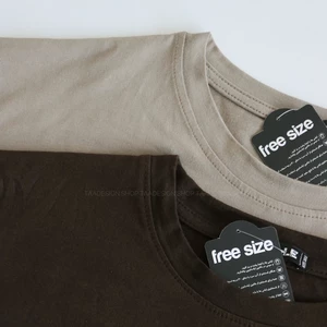 تیشرت بیسیک باکسی کد 6035