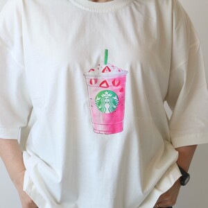 تیشرت Starbucks Strawberry کد 6063