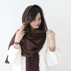 شال پلیسه مدل 7418253