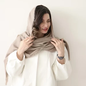 شال پشمی مدل 7418258