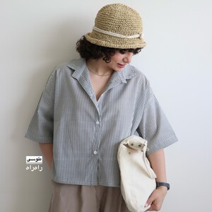 شومیز باکسی زنانه مدل آناناس