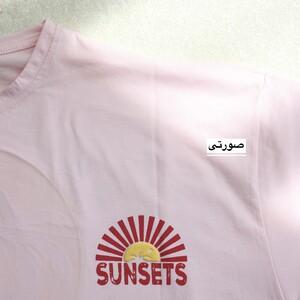 تیشرت لانگ sunsets کد 6079