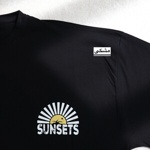 تیشرت لانگ sunsets کد 6079