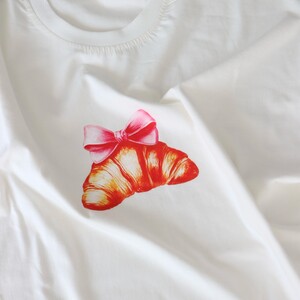 تیشرت croissant Pink مدل 6070
