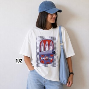 تیشرت باکسی Mellow کد 6083