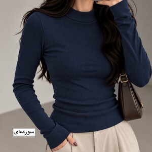 بلوز یقه ایستاده مدل ۱۷۰۱