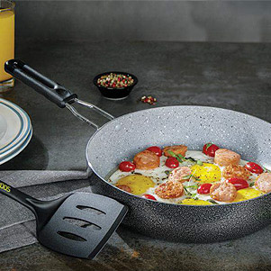 تابه تک دسته 28 عروس مدل سربی