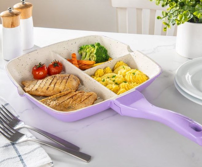 تابه گریل 28 سه خانه عروس