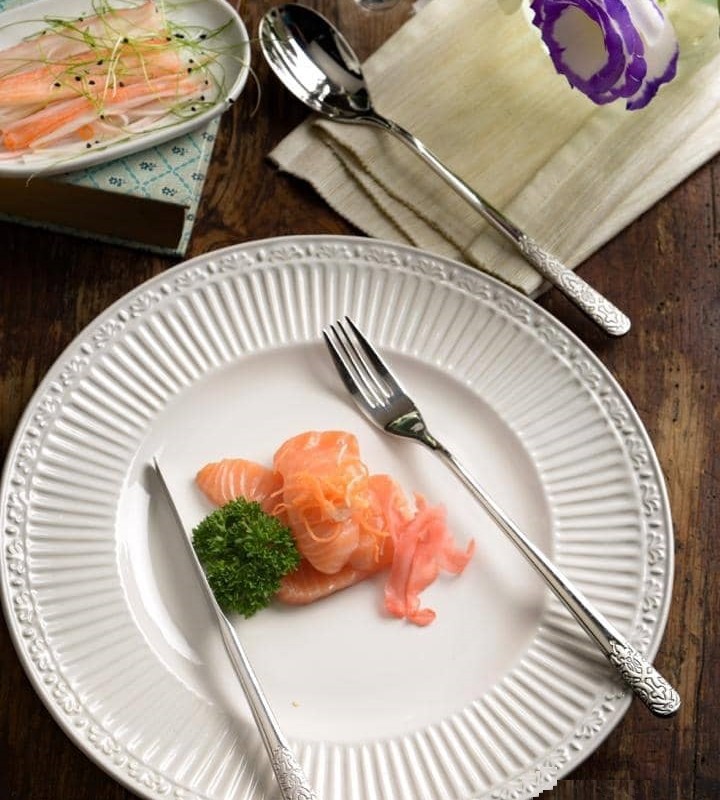 سرویس قاشق و چنگال وارندورف  175 پارچه - 1133 نقره ایی