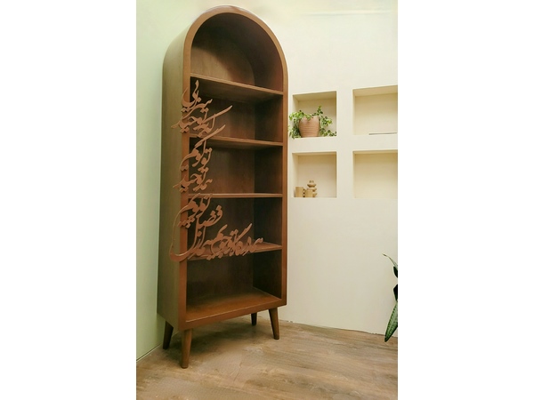 کتابخانه گنبدی 165 در 65 در عمق 30 سانتیمتر با 3 میل پشت