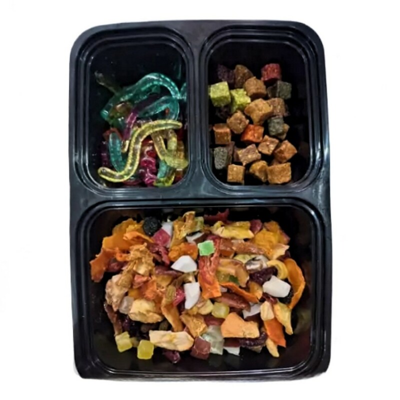 آجیل میوه سه تیکه طلوع سبز (500 گرم)