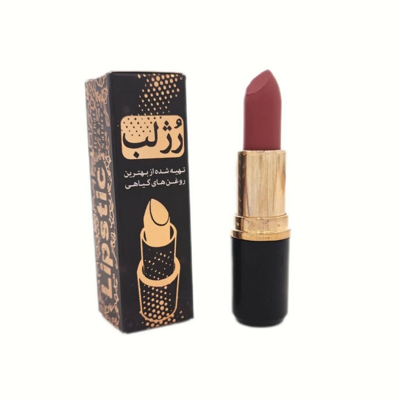 رژلب رولی پوکه طلایی نیکا (قرمز قلوه ای کد 029)