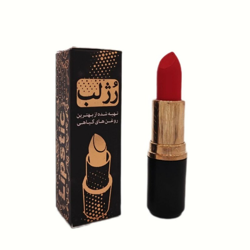 رژلب رولی پوکه طلایی نیکا (قرمز کد 015)